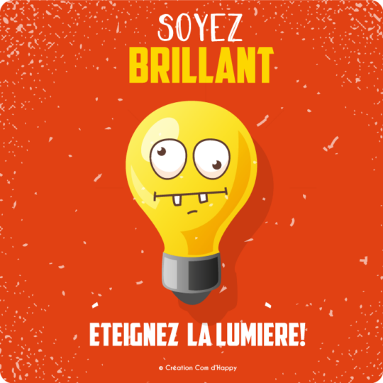 Stickers des gestes écoresponsables - Soyez brillant