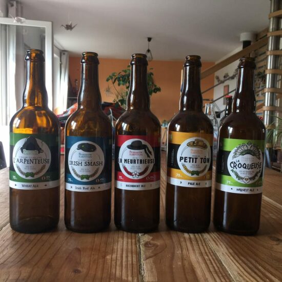Étiquettes de bières pour la Brasserie Kerpiton