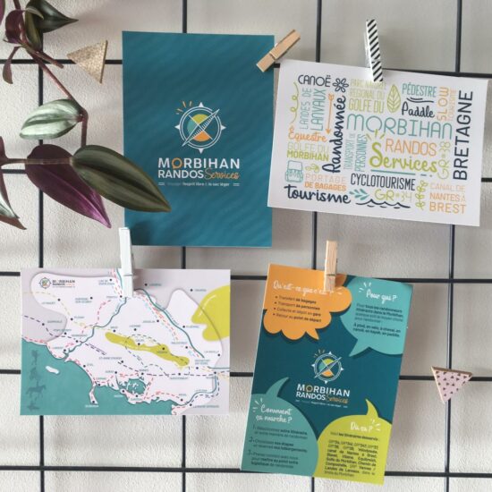 Cartes postales Morbihan Rando Services