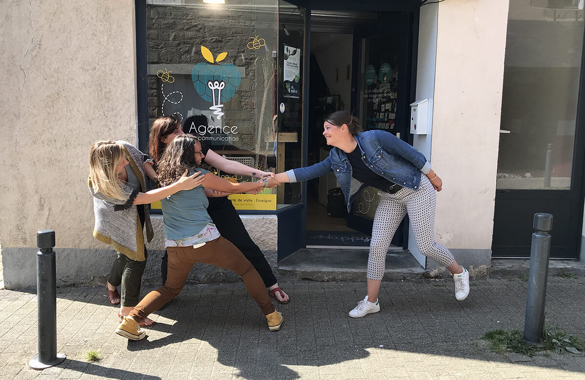 Justine Dourmap, alternante chez Com d'Happy