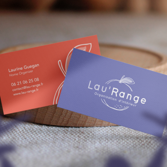 Carte de visite - Logo Lau'Range