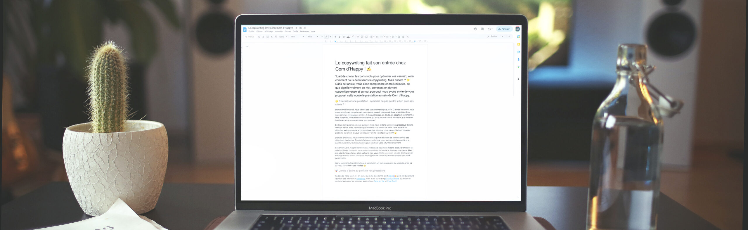 Le copywriting fait son entrée chez Com d’Happy !