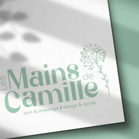 Logo Les Mains de Camille