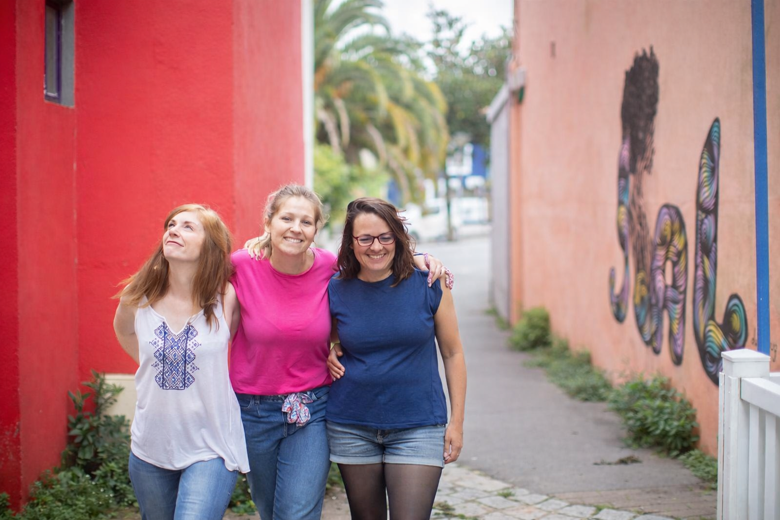 Equipe Com d'Happy : Emilie Bouniard, Julie Lecouturier, Alexia Verardo